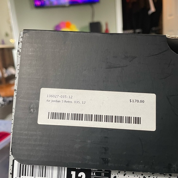 Jordan 5 Retro Oreo Size 12 With Box - Picture 9 of 12